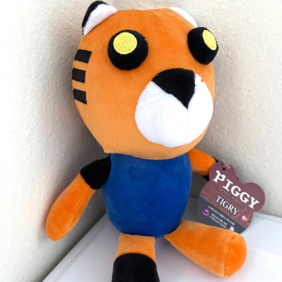 Chase Roblox Piggy Series 1 Collectible 8” Plush TIGRY New With Tags - Picture 2 of 7